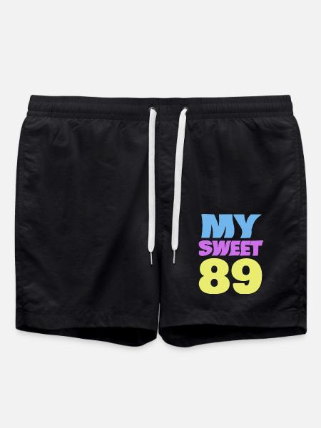 Sweet 89 - Swim Trunks - black