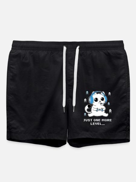 Nur noch eine Ebene - Badeshorts - Schwarz
