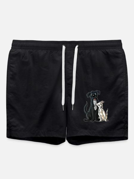 Canine - Swim Trunks - black