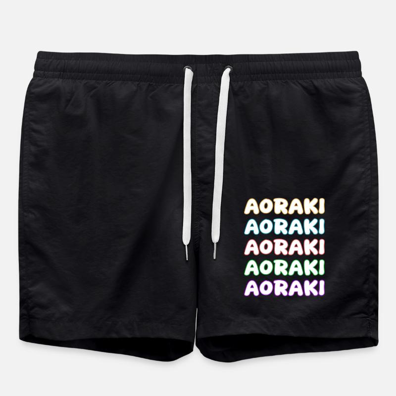 Climbing Aoraki - Swim Trunks - black