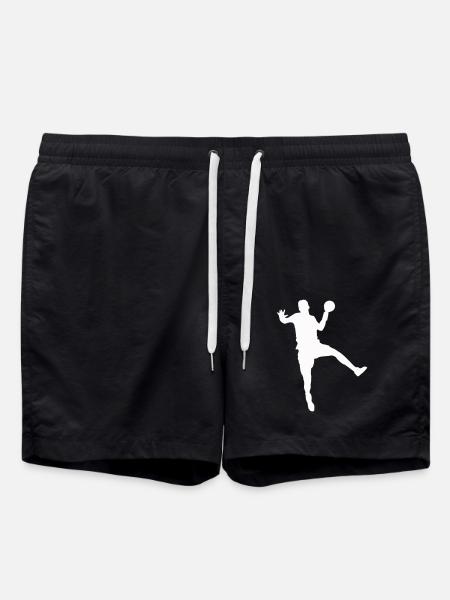 handball - Swim Trunks - black