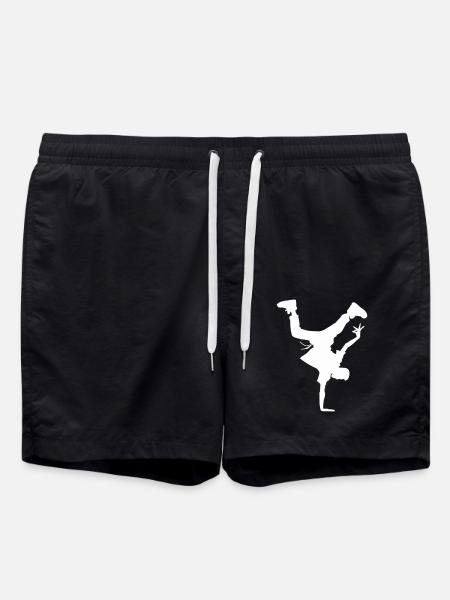 Breakdance - Short de bain - noir