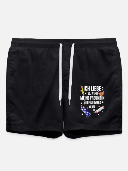 Pyro Freak - Badeshorts - Schwarz