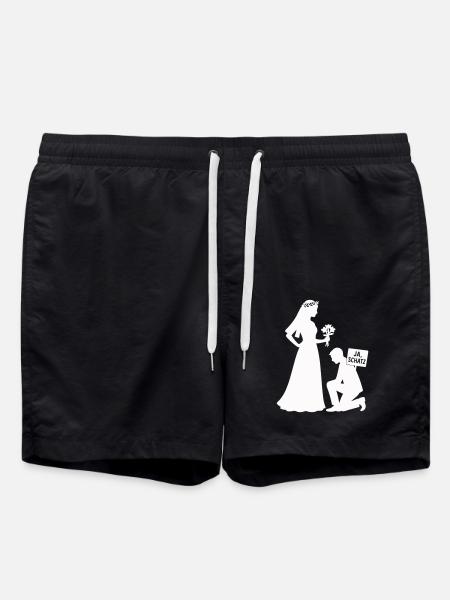 ehepaar - Badeshorts - Schwarz