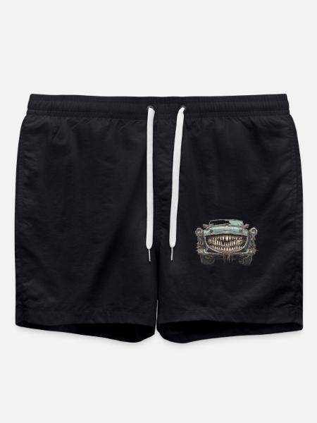 the car of hell - Swim Trunks - black