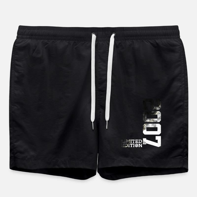 LIMITED EDITION 2007 COOL 19. GEBURTSTAG - Badeshorts - Schwarz