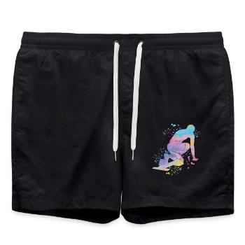 Sprinter Colorsplash Sprintender Sprint - Badeshorts - Schwarz - Vorne - AI Model Male 185 light (185cm)