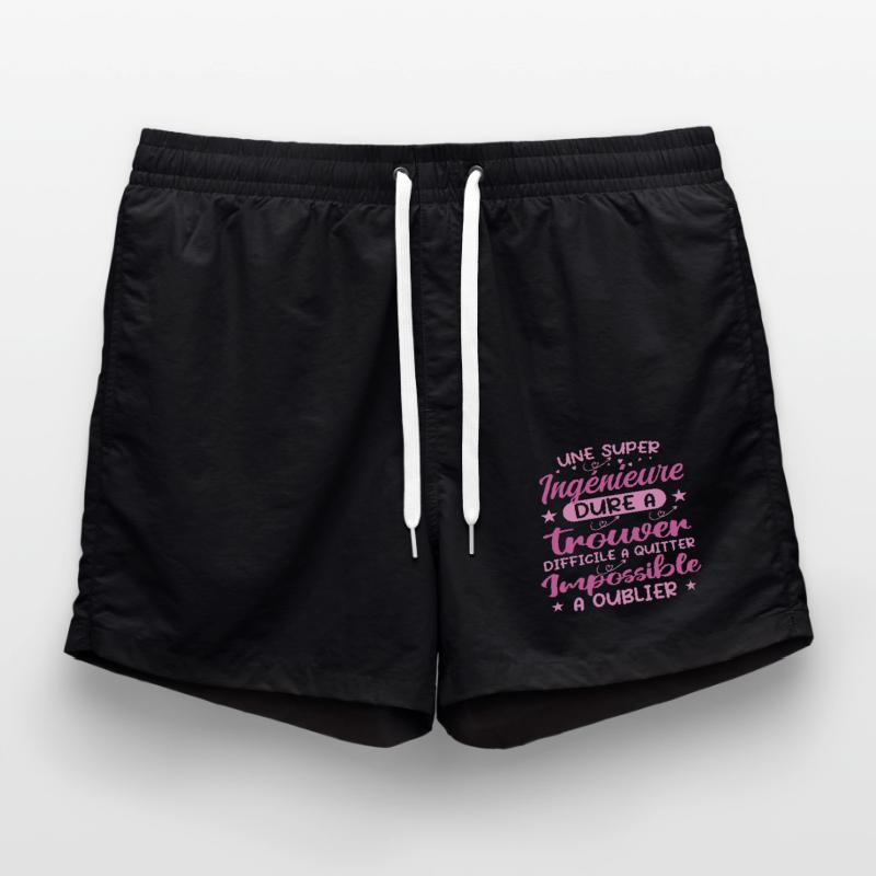 A Super Engineer - Engineer Gift Swim Trunks