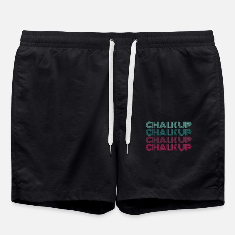 Boulderer Chalk Up Bloc - Short de bain - noir