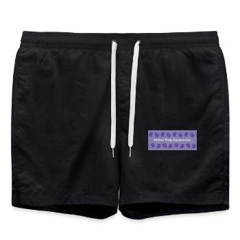 Cerveau hors des sentiers battus - Short de bain - noir - Devant - AI Model Male 185 light (185cm)