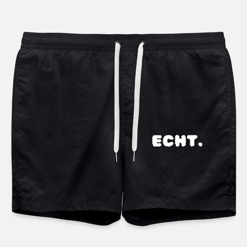 Echt. - Badeshorts - Schwarz