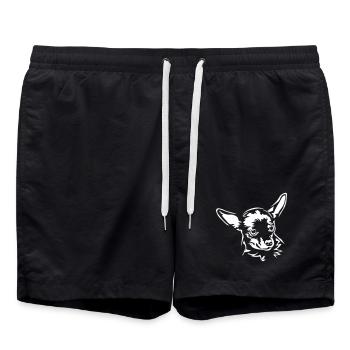 Tête de Russkiy Toy « Black Edition » - Short de bain - noir - Devant - AI Model Male 185 light (185cm)
