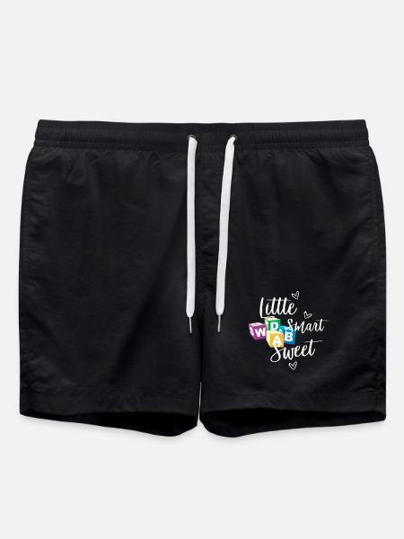 Small Smart and Sweet - Swim Trunks - black