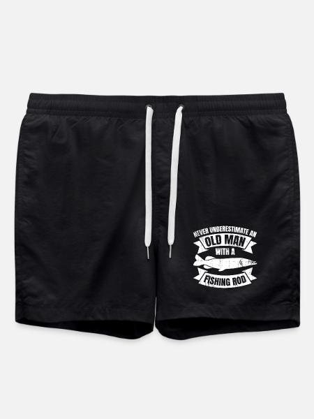 Fischer Opa - Badeshorts - Schwarz