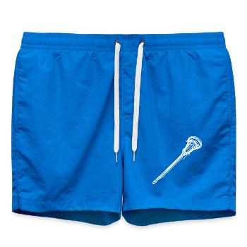 Lacrosse Schläger Skizze - Badeshorts - Cobalt blue - Vorne