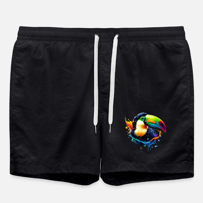 Toucan - Short de bain - noir