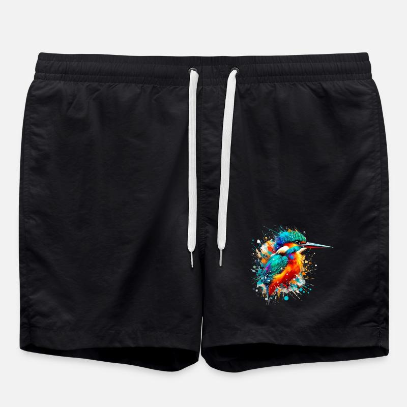 Kingfisher - Swim Trunks - black
