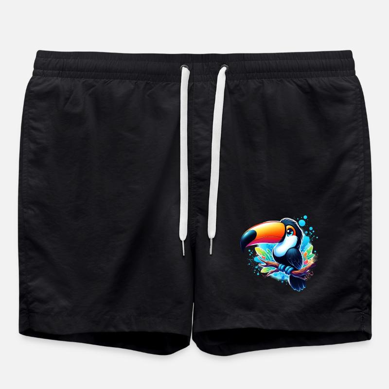 Toucan - Swim Trunks - black