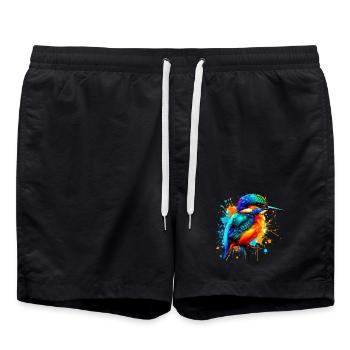 Kingfisher - Swim Trunks - black - Front - AI Model Male 185 light (185cm)