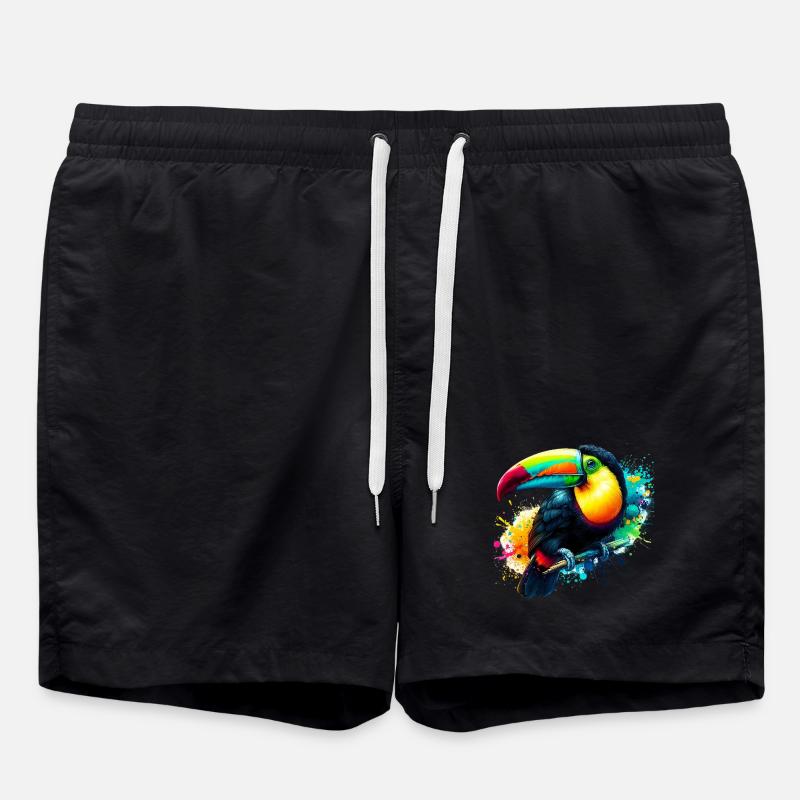 Toucan - Swim Trunks - black