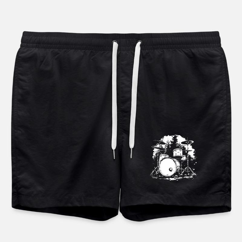 Percussion - Swim Trunks - black