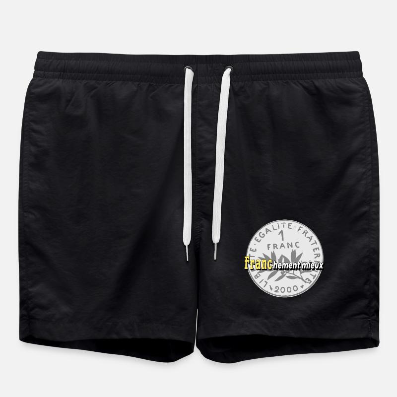 1 Franc - Swim Trunks - black