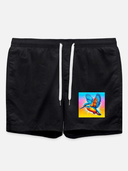 martin-pêcheur - Short de bain - noir