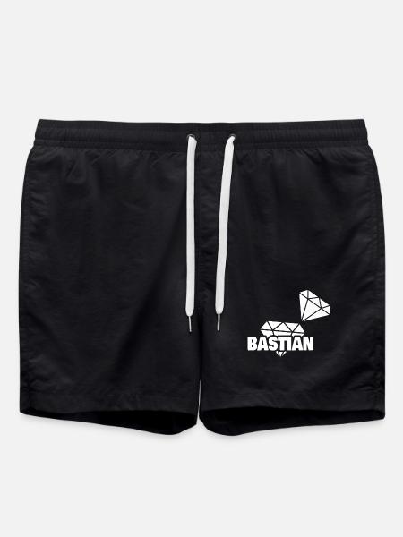 Precious Bastian - Swim Trunks - black