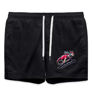 Ski kangourou Plaisir des sports d’hiver - Short de bain - noir - Devant - AI Model Male 185 light (185cm)
