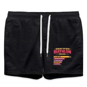 HJGHGHGHGHG - Short de bain - noir - Devant - AI Model Male 185 light (185cm)