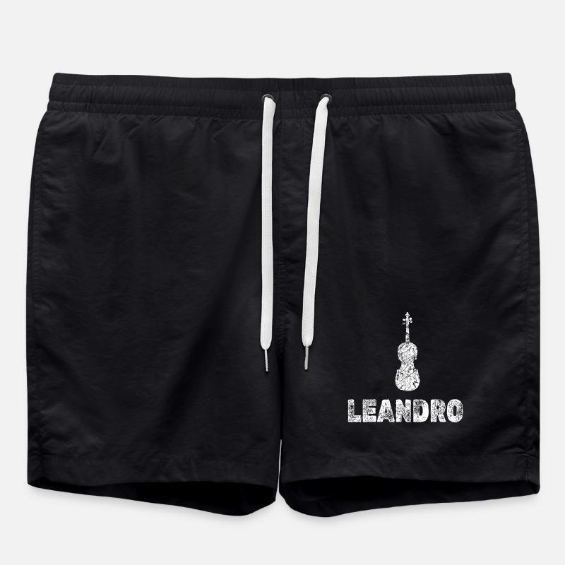 Leandro - Badeshorts - Schwarz