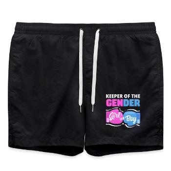 Gants de boxe Gardien du Genre - Short de bain - noir - Devant - AI Model Male 185 light (185cm)
