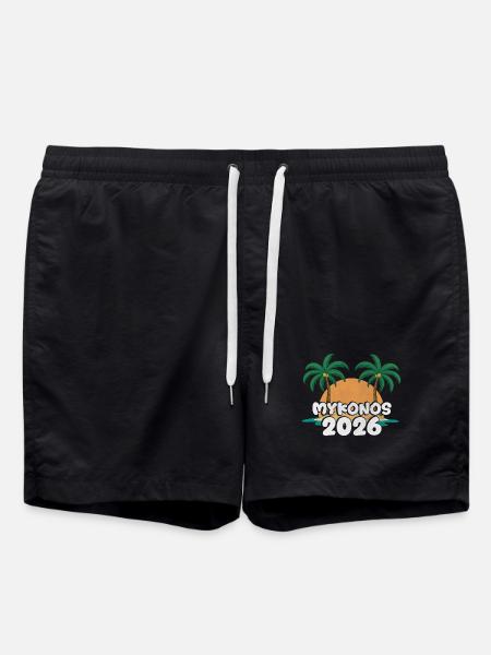 Mykonos 2026 - Swim Trunks - black