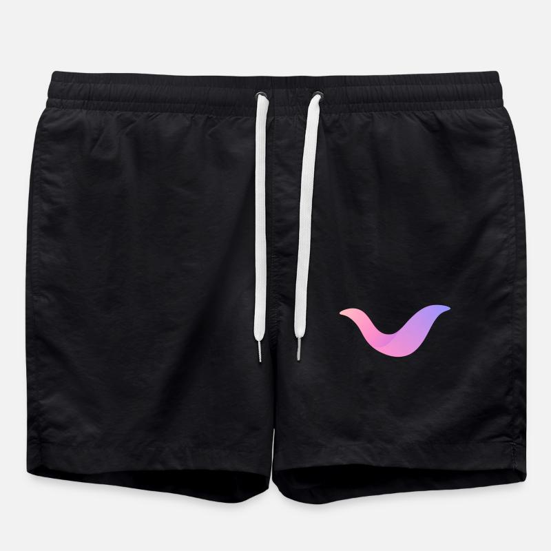 Nébuleuse Gradient Swoosh - Short de bain - noir