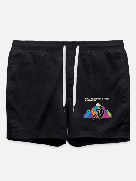 Hacklberg Trail MTB Biker - Swim Trunks - black