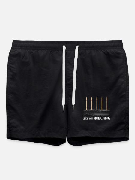 Leiter Vom Rechenzentrum Gartenarbeit Gärtner - Badeshorts - Schwarz