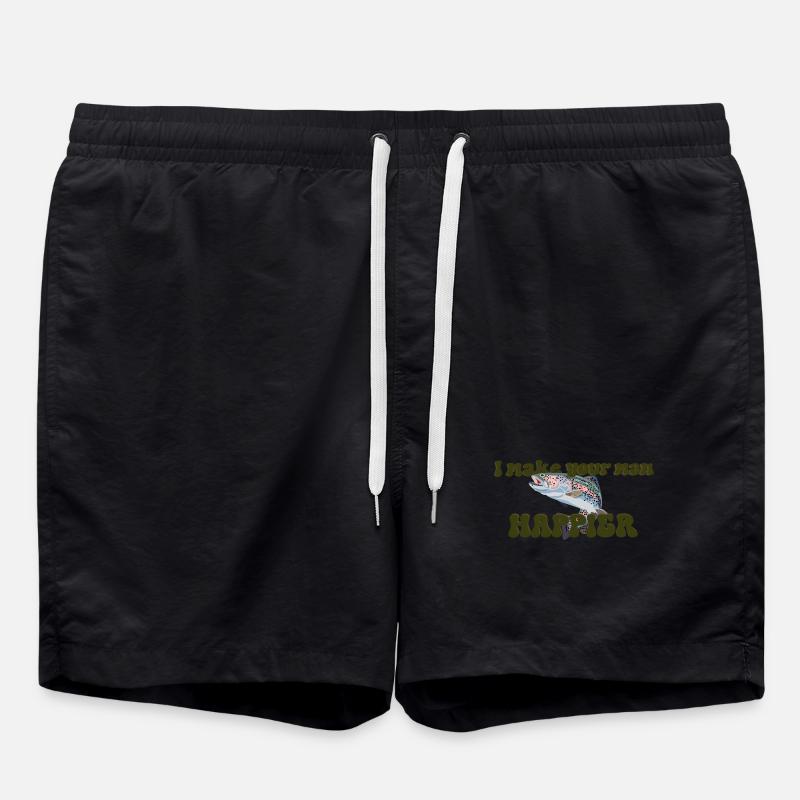 La truite Pick me - Short de bain - noir