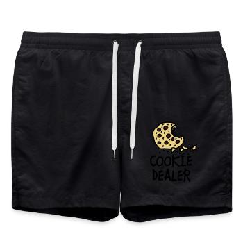 cookie_dealer - Short de bain - noir - Devant - AI Model Male 185 light (185cm)