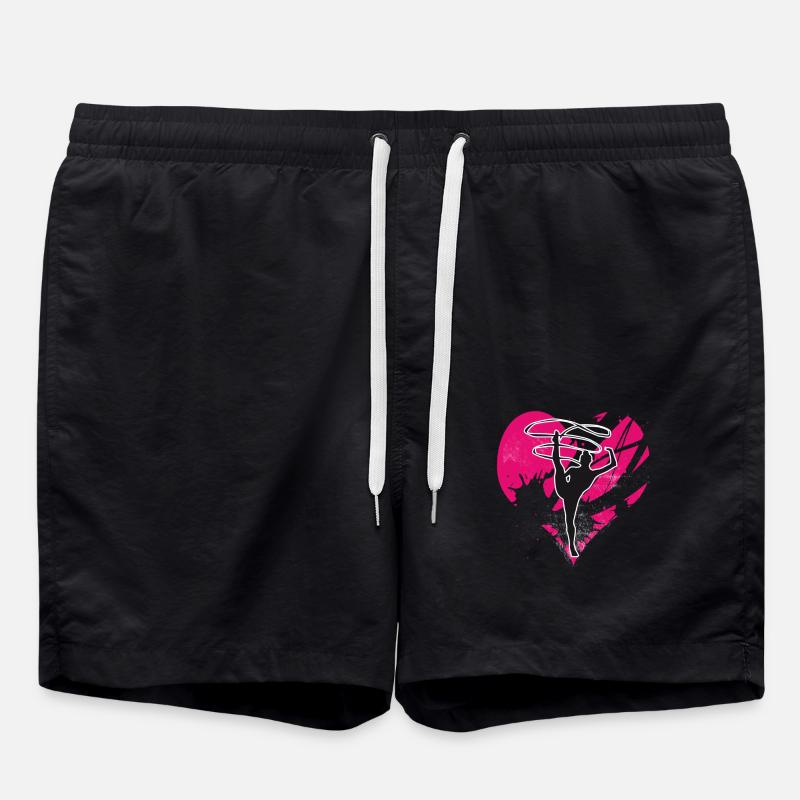Coeur rsg 10 - Short de bain - noir