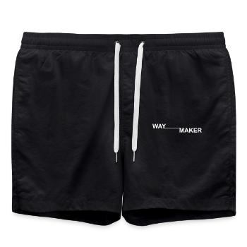 Waymaker - Swim Trunks - black - Front - AI Model Male 185 light (185cm)