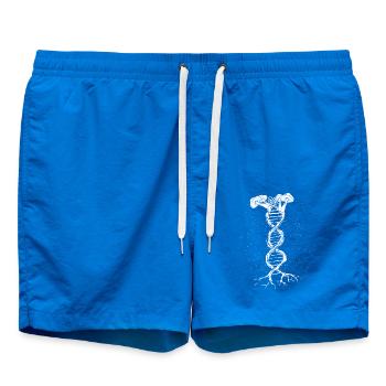 Champignons Champignons Cueilleurs de champignons Forêt Nature Cadeau ADN - Short de bain - cobalt blue - Devant