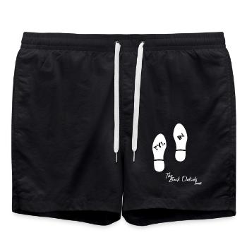 Tyl'in - the Back Outside tour Footsteps - Short de bain - noir - Devant - AI Model Male 185 light (185cm)