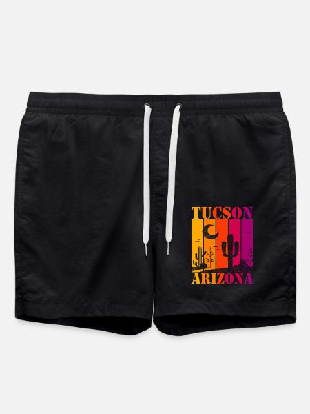 Tucson Arizona - Swim Trunks - black