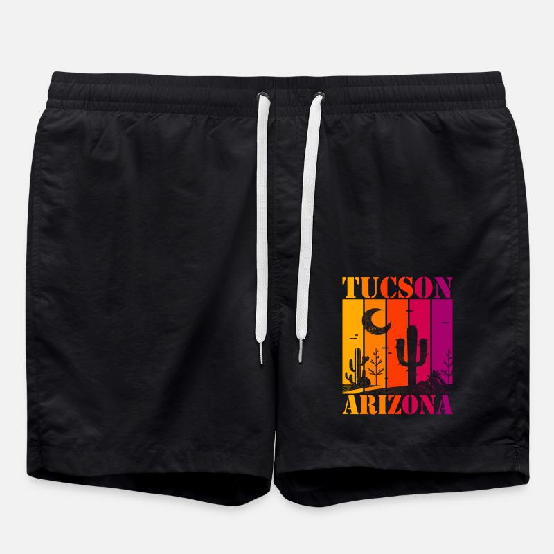 Tucson Arizona - Badeshorts - Schwarz