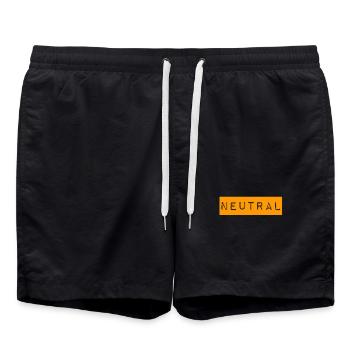 So what - Swim Trunks - black - Front - AI Model Male 185 light (185cm)