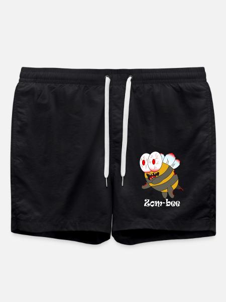 zom bee - Badeshorts - Schwarz