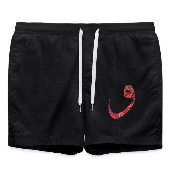 VAV Ebru 18 - Short de bain - noir - Devant - AI Model Male 185 light (185cm)