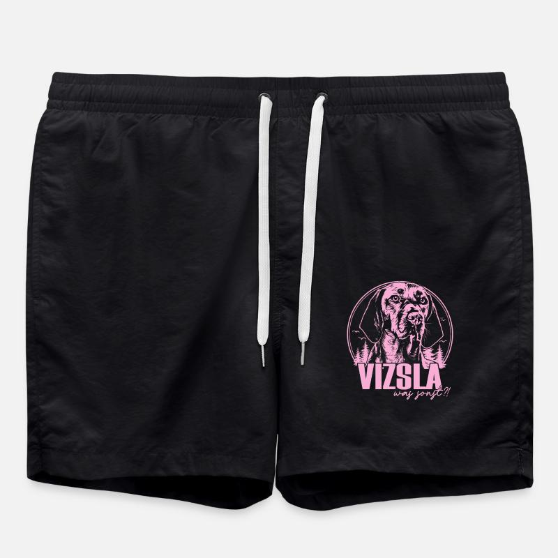 Vizsla - Badeshorts - Schwarz