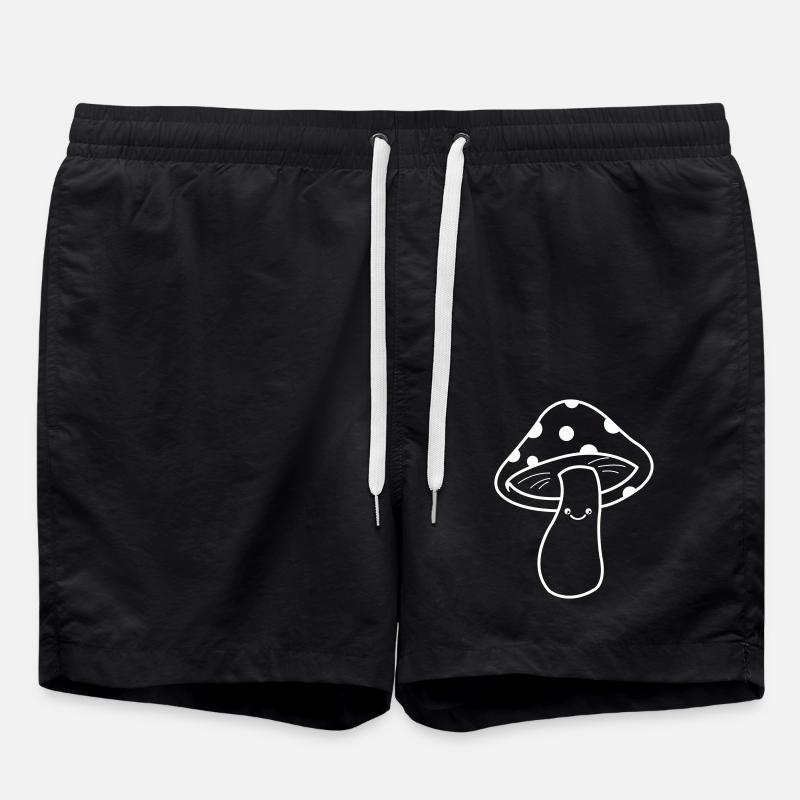 Champignon - Short de bain - noir