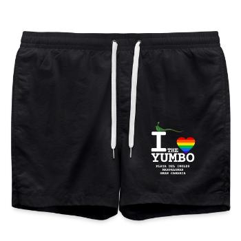 Miam - Short de bain - noir - Devant - AI Model Male 185 light (185cm)
